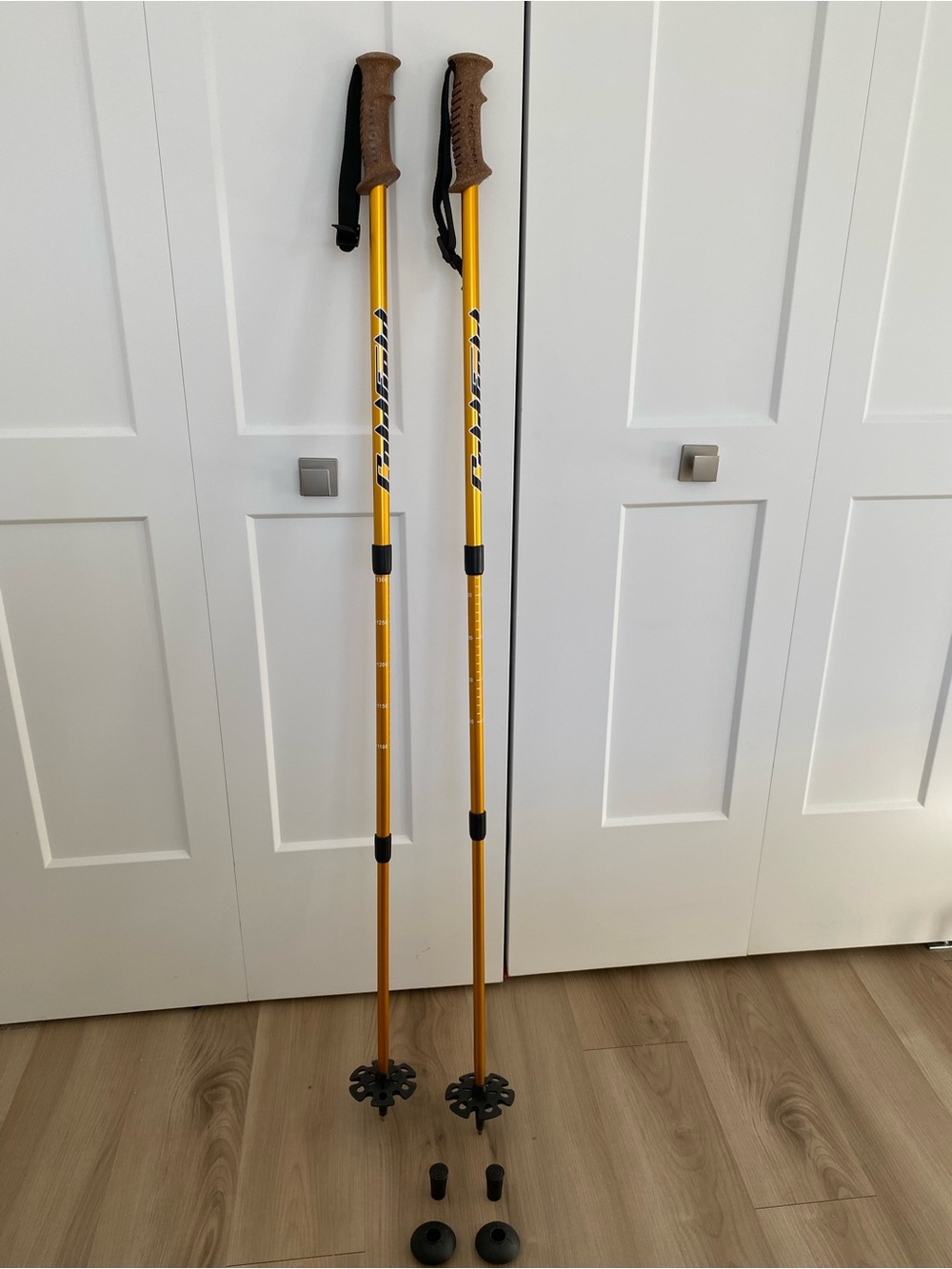 Gold Telescopic Hiking & Trekking & Ski Pôle